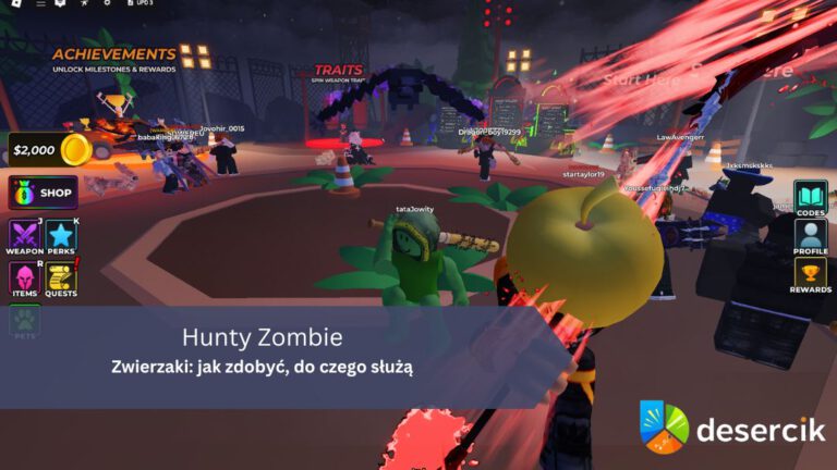 Hunty Zombie – Zwierzaki: jak zdobyć, do czego służą
