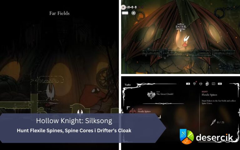 Hollow Knight: Silksong – Hunt Flexile Spines, Spine Cores i Drifter’s Cloak