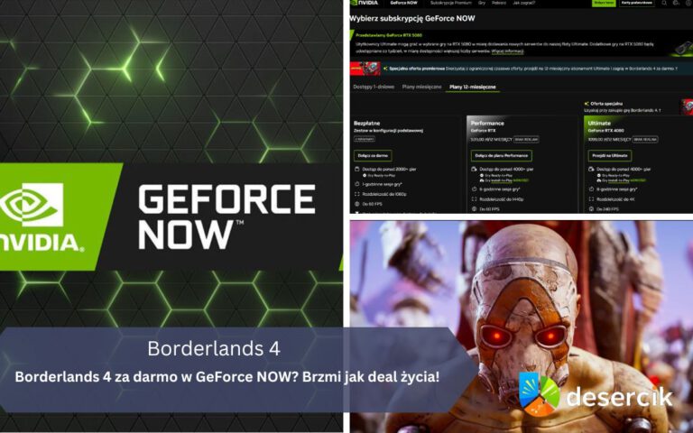 Borderlands 4 za darmo w GeForce NOW? Brzmi jak deal życia!