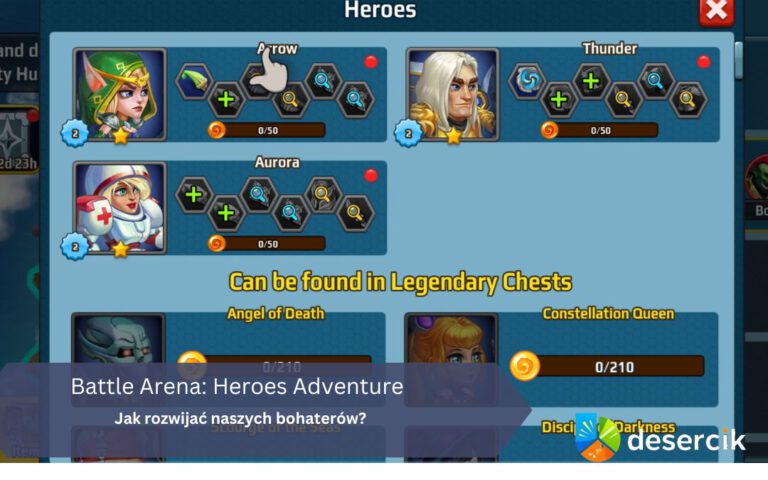 Battle Arena: Heroes Adventure – Jak rozwijać naszych bohaterów?