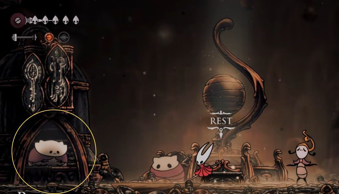 Żółtym kółkiem otoczony jest Bellhart