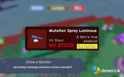 Jak zdobyć mutację Luminous w Grow a Garden?