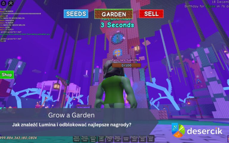 Fairy World w Grow a Garden – Jak znaleźć Lumina i odblokować najlepsze nagrody?