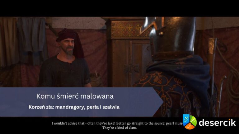 Komu śmierć malowana – Korzeń zła: mandragory, perła i szałwia