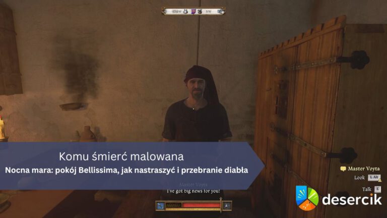 Komu śmierć malowana – Nocna mara: pokój Bellissima, jak nastraszyć i przebranie diabła