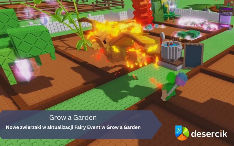 Nowe zwierzaki w aktualizacji Fairy Event w Grow a Garden