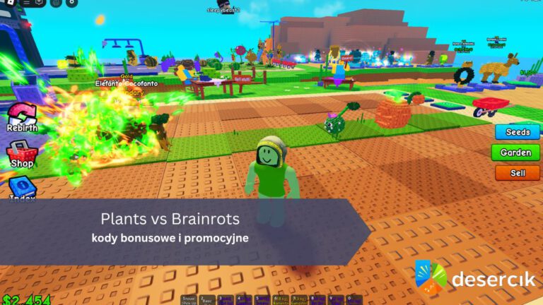 Plants vs Brainrots – kody bonusowe i promocyjne