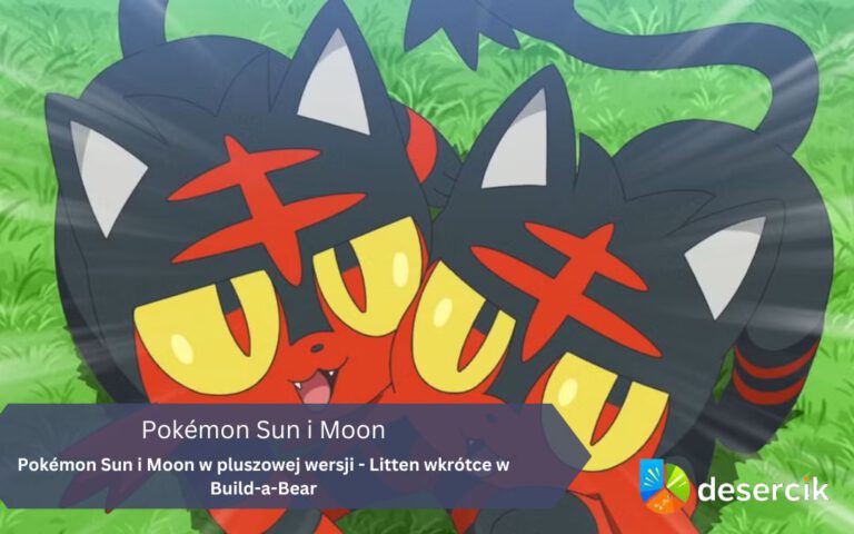 Pokémon Sun i Moon w pluszowej wersji – Litten wkrótce w Build-a-Bear
