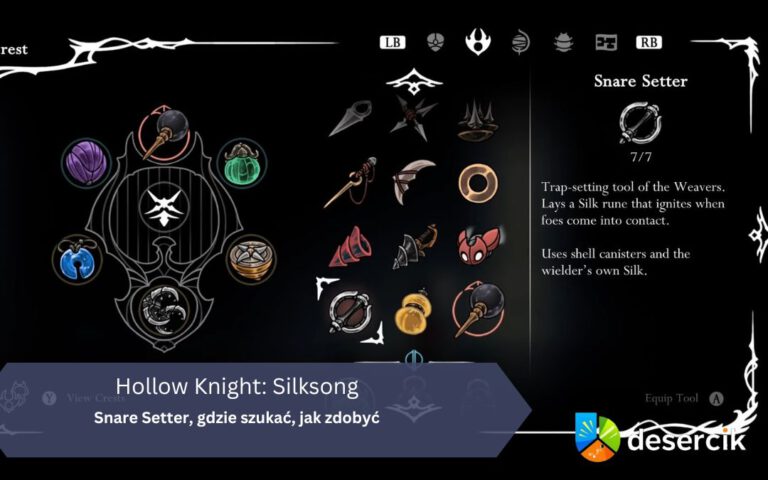 Hollow Knight: Silksong – Snare Setter, gdzie szukać, jak zdobyć