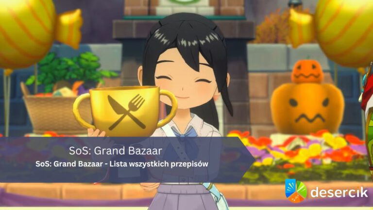 SoS: Grand Bazaar – Lista wszystkich przepisów