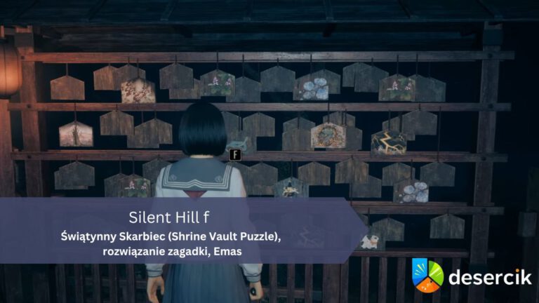 Silent Hill f – Świątynny Skarbiec (Shrine Vault Puzzle), rozwiązanie zagadki, Emas
