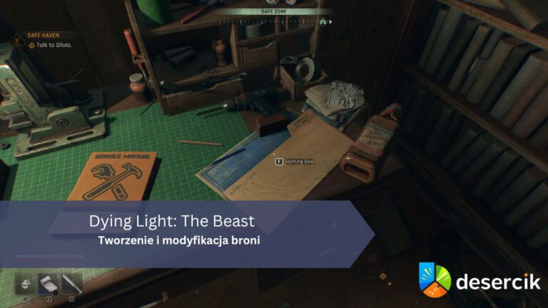Dying Light: The Beast – Tworzenie i modyfikacja broni