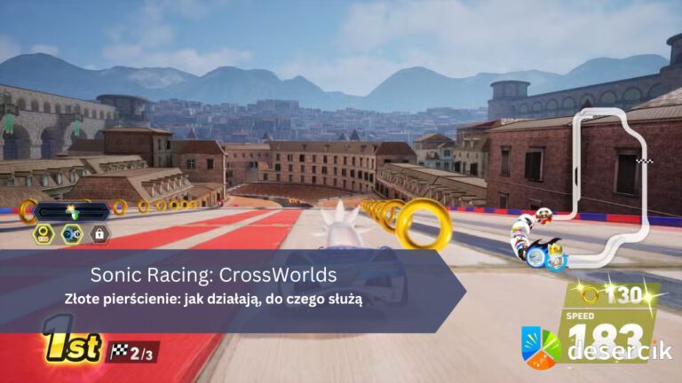 Sonic Racing: CrossWorlds – Złote pierścienie: jak działają, do czego służą