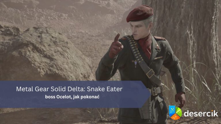 Metal Gear Solid Delta: Snake Eater – boss Ocelot, jak pokonać