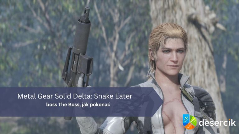Metal Gear Solid Delta: Snake Eater – boss The Boss, jak pokonać