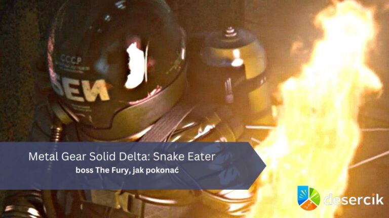 Metal Gear Solid Delta: Snake Eater – boss The Fury, jak pokonać