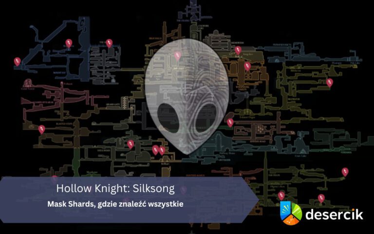 Hollow Knight: Silksong – Mask Shards, gdzie znaleźć wszystkie
