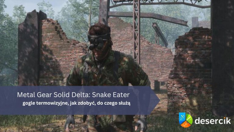 Metal Gear Solid Delta: Snake Eater – gogle termowizyjne, jak zdobyć, do czego służą