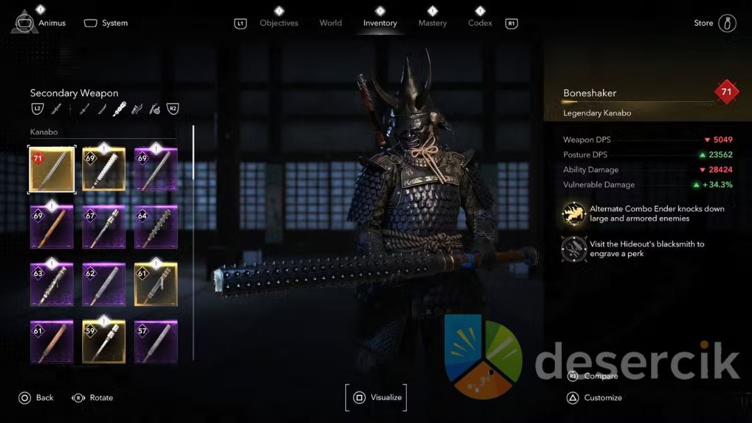 Legendarny kanabo Boneshaker