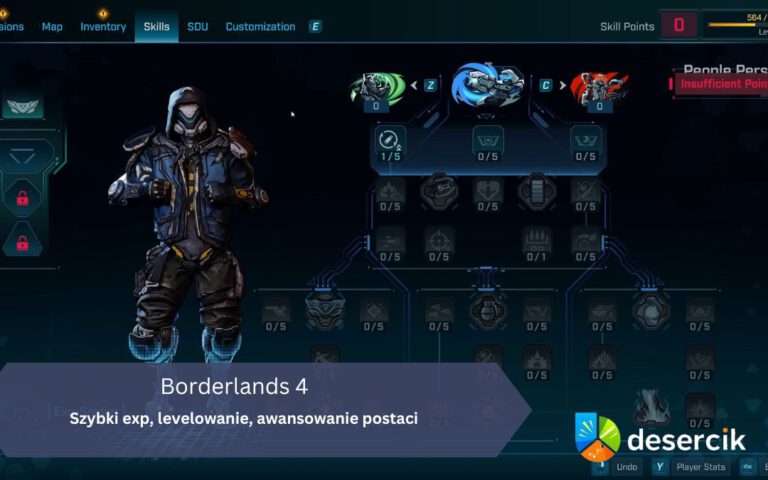 Borderlands 4 – szybki exp, levelowanie, awansowanie postaci