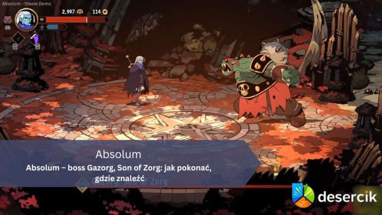Absolum – boss Gazorg, Son of Zorg: jak pokonać, gdzie znaleźć