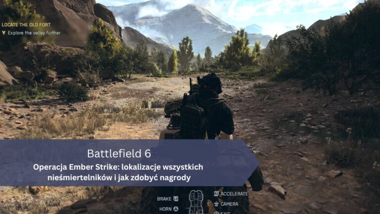 Battlefield 6 – Operacja Ember Strike: lokalizacje wszystkich nieśmiertelników i jak zdobyć nagrody