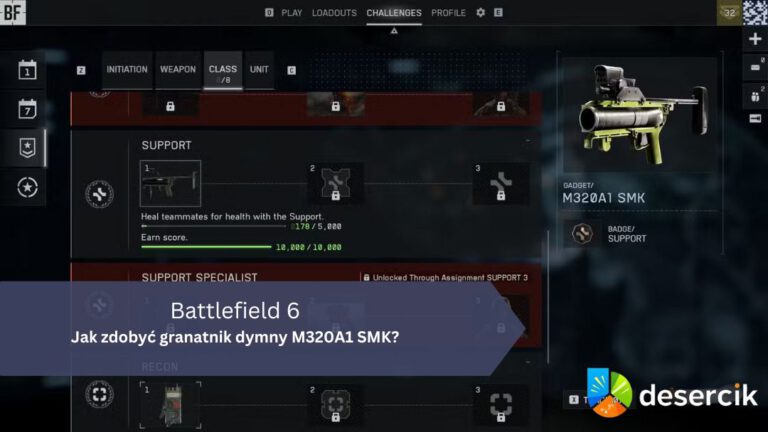 Battlefield 6 – Jak zdobyć granatnik dymny M320A1 SMK?
