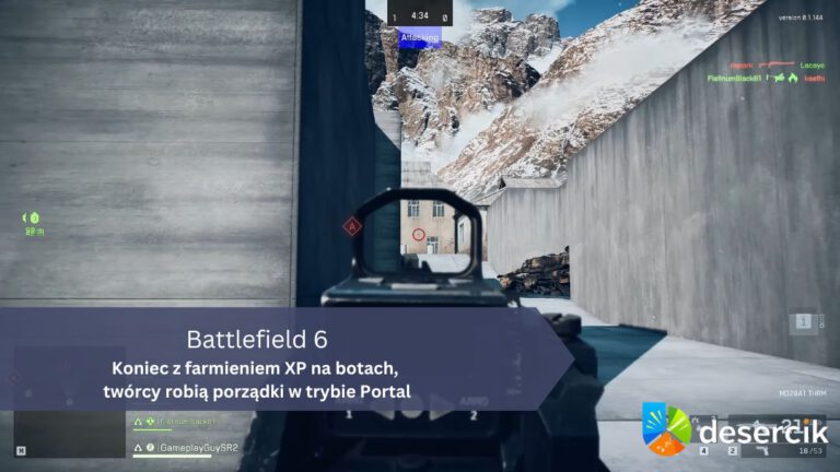 Battlefield 6: Koniec z farmieniem XP na botach, twórcy robią porządki w trybie Portal