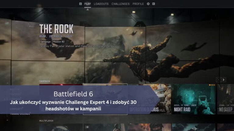 Battlefield 6 – Challenge Expert 4: jak ukończyć wyzwanie, zdobyć 30 headshotów w kampanii