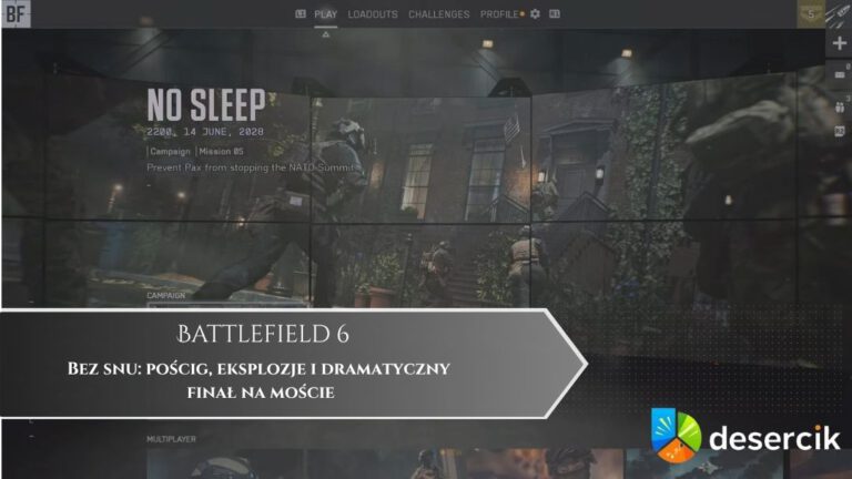 Battlefield 6 – Bez snu: pościg, eksplozje i dramatyczny finał na moście