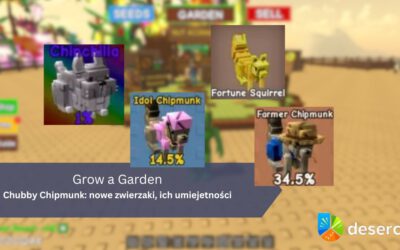 Grow a Garden – Chubby Chipmunk: nowe zwierzaki, ich umiejetności