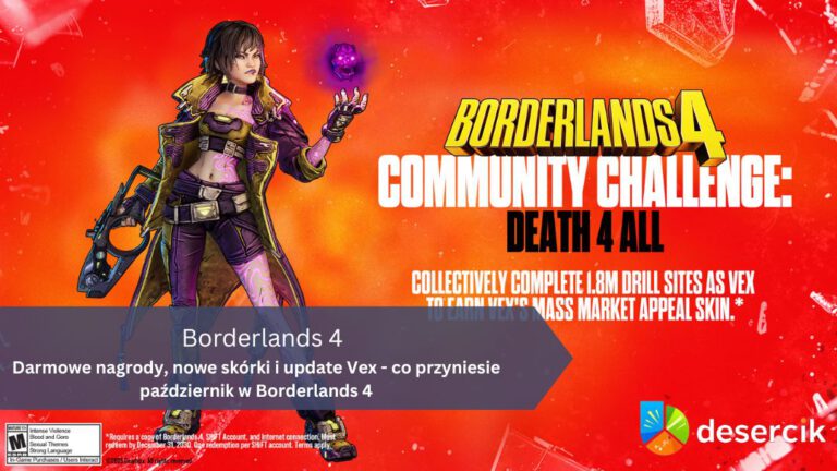 Darmowe nagrody, nowe skórki i update Vex – co przyniesie październik w Borderlands 4