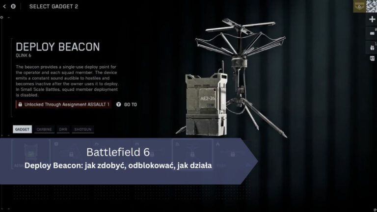 Battlefield 6 – Deploy Beacon: jak zdobyć, odblokować, jak działa