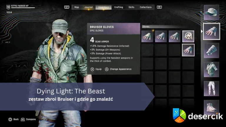 Dying Light: The Beast – zestaw zbroi Bruiser i gdzie go znaleźć