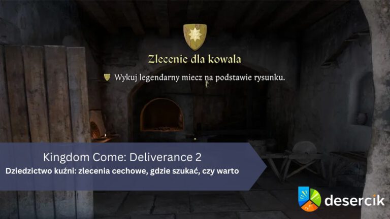 Kingdom Come Deliverance 2 – Dziedzictwo kuźni: zlecenia cechowe, gdzie szukać, czy warto