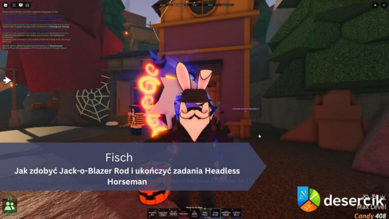 Fisch – jak zdobyć wędkę Jack-o-Blazer i ukończyć zadania Headless Horseman