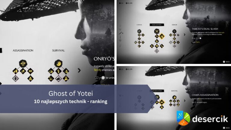 Ghost of Yotei: 10 najlepszych technik – ranking