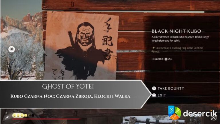 Ghost of Yotei – Kubo Czarna Noc: Czarna Zbroja, Klocki i Walka