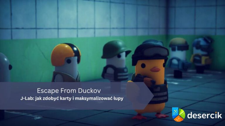 Escape From Duckov – J-Lab: jak zdobyć karty i maksymalizować łupy