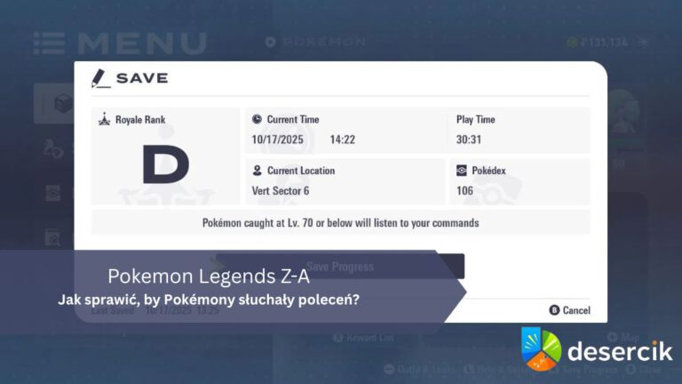 Pokémon Legends: Z-A – Jak sprawić, by Pokémony słuchały poleceń?