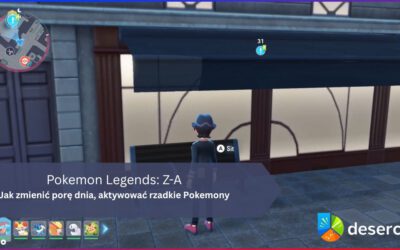 Pokemon Legends: Z-A – Jak zmienić porę dnia, aktywować rzadkie Pokemony