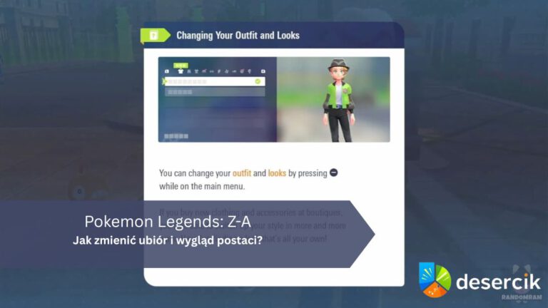 Pokemon Legends: Z-A – Jak zmienić ubiór i wygląd postaci
