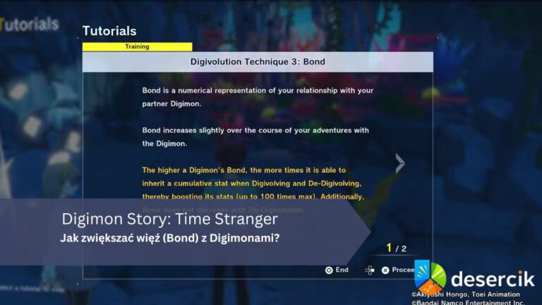 Digimon Story: Time Stranger – Jak zwiększać więź (Bond) z Digimonami