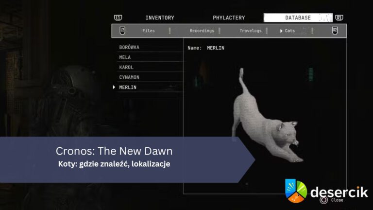 Cronos: The New Dawn – Koty: gdzie znaleźć, lokalizacje