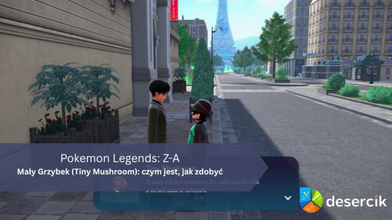 Pokémon Legends: Z-A – Mały Grzybek (Tiny Mushroom): czym jest, jak zdobyć