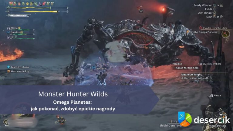 Monster Hunter Wilds – Omega Planetes: jak pokonać, zdobyć epickie nagrody