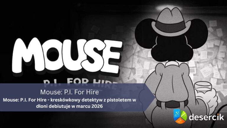 Mouse: P.I. For Hire – kreskówkowy detektyw z pistoletem w dłoni debiutuje w marcu 2026