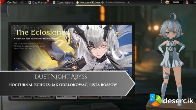 Duet Night Abyss – Nocturnal Echoes: jak odblokować, lista bossów