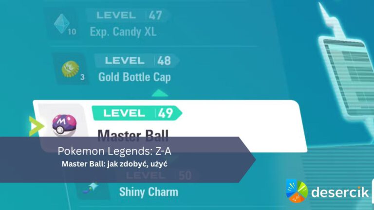 Pokemon Legends: Z-A – Master Ball: jak zdobyć, użyć