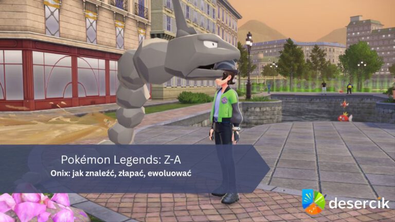 Pokémon Legends: Z-A – Onix: jak znaleźć, złapać, ewoluować